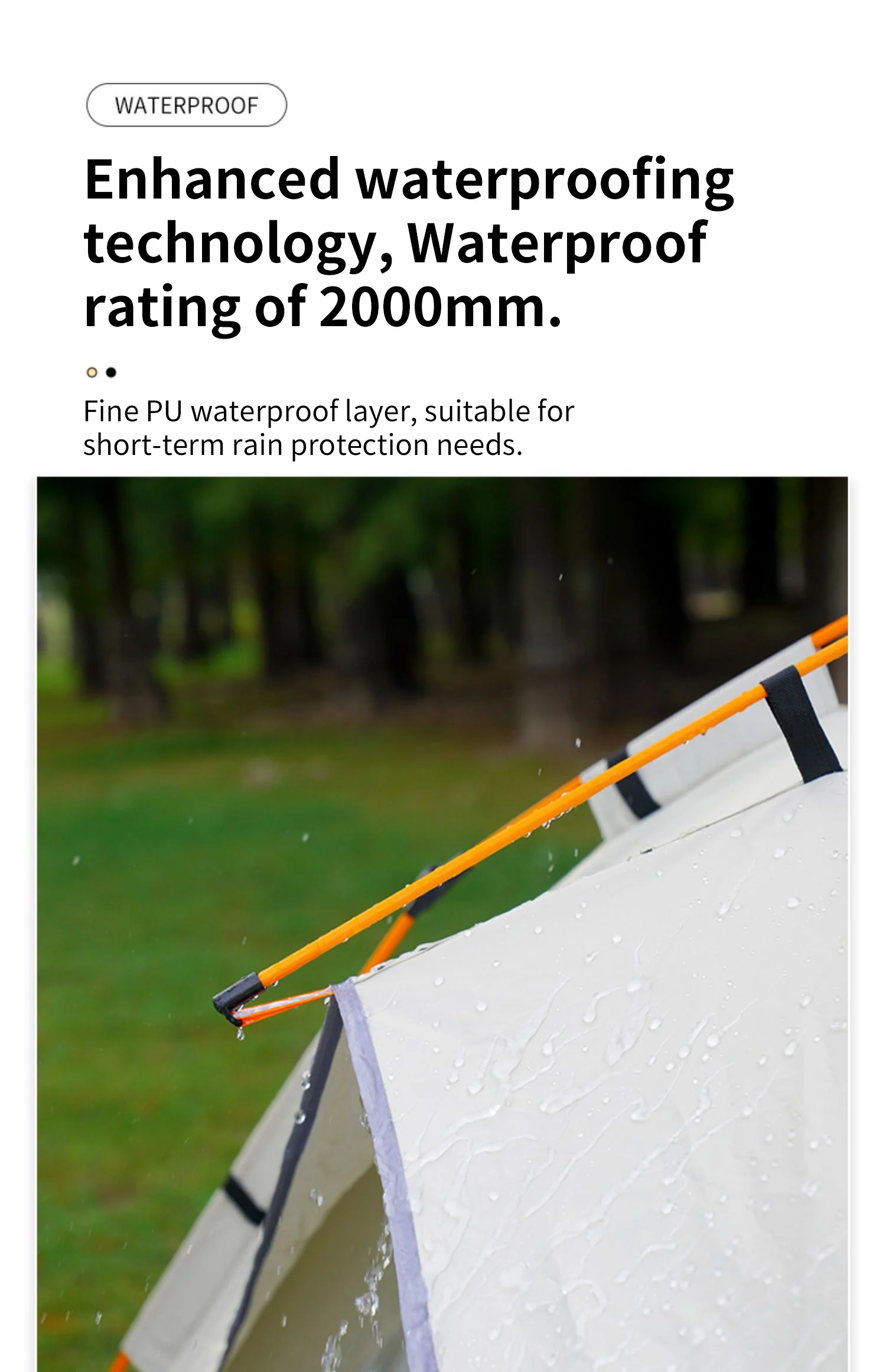 Outdoor Folding Tent Fully Automatic Quick Opening Tent 3-4 Person Self Driving Camping Tent Rain Proof Sun Proof Portable - Image 20